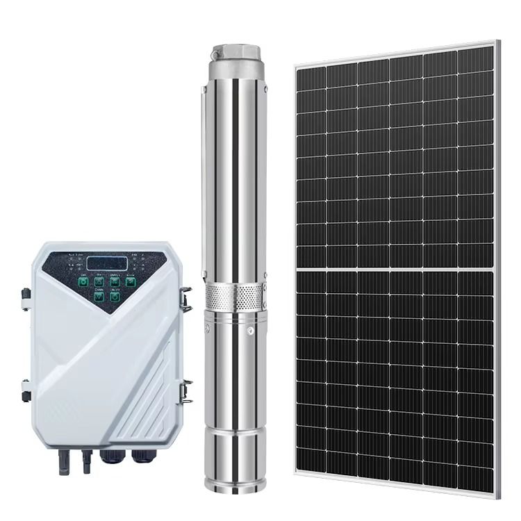 Solar Pump Kit Complete Solar Water Pump System for Deep Well Dc Submersible