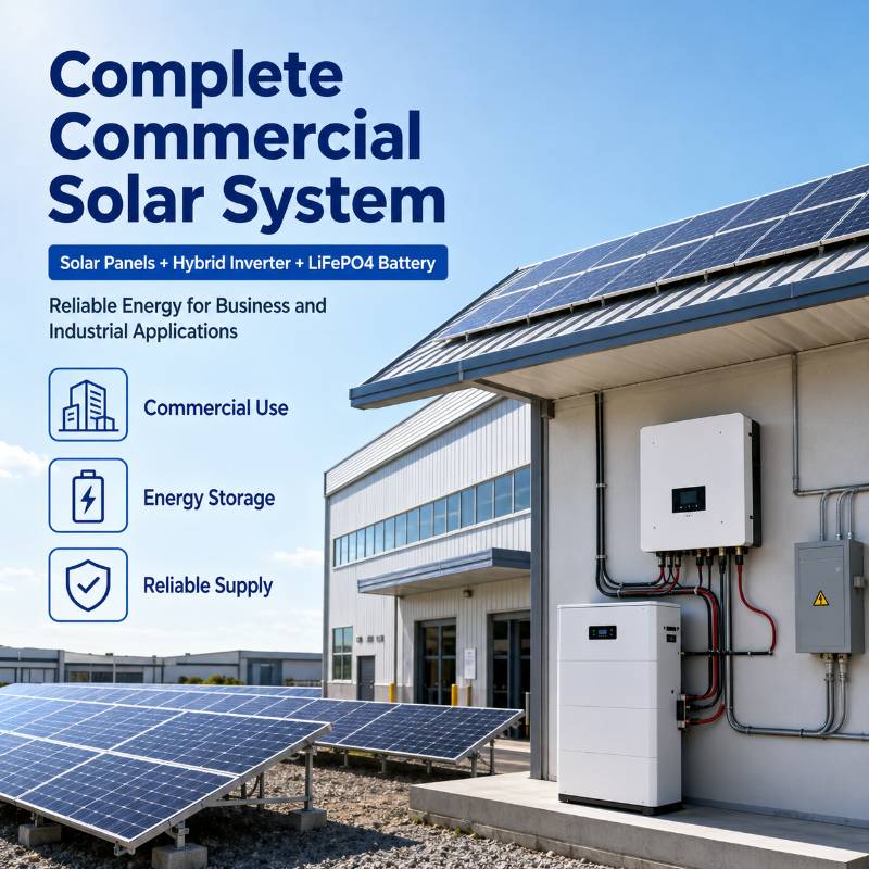 8KW 12KW Off Grid Solar Inverters for School Clinic Community Micro Grid
