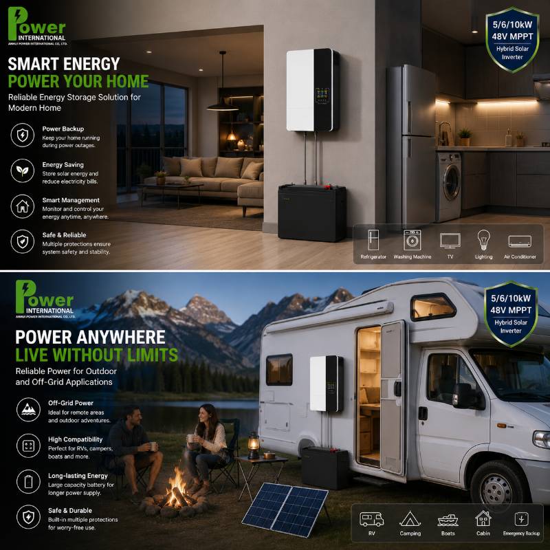 1KW 2KW Portable Off Grid Solar Inverters for RV Caravan Camper