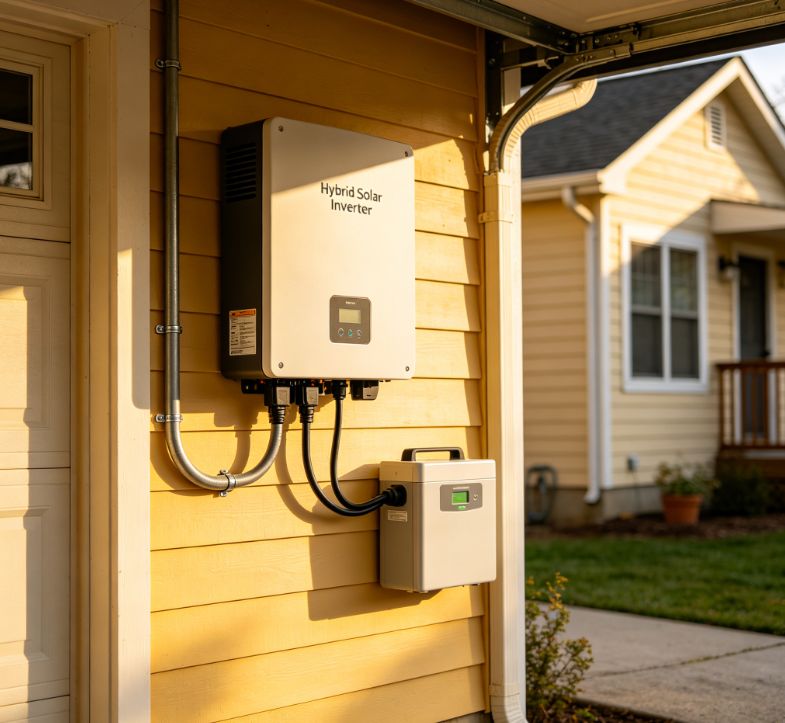 All In One Hybrid Solar Inverters 5KW 10KW for Energy Storage Project