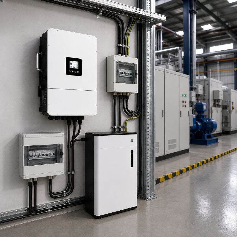 Durable Hybrid Solar Inverters 3KW 5KW for Weather Monitoring Station